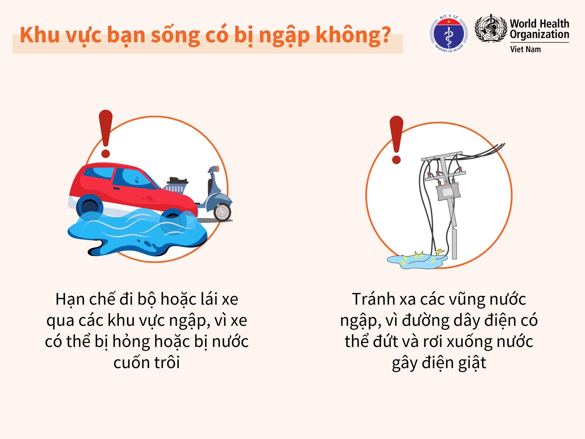 Cách phòng, chống dịch bệnh mùa bão lũ